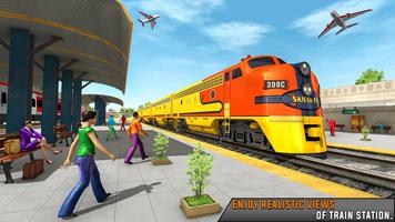 Train Driver Simulator 2021 – Free Train Games 3d โปสเตอร์