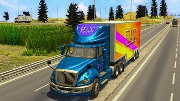 American Truck Games Truck Sim Affiche