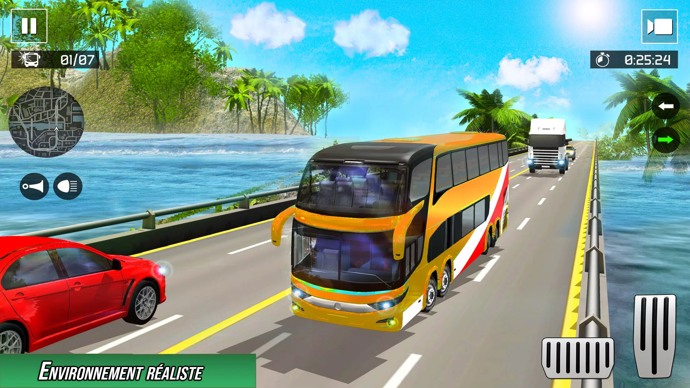 Android İndirme için otobüs sürme oyunu APK