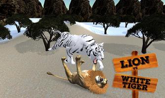 Snow White Wild Life Tiger Simulator 3D Survival poster