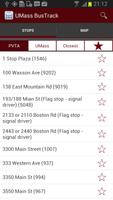 UMass BusTrack পোস্টার