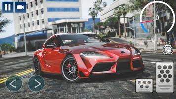 Toyota Car Simulator Game 2022 captura de pantalla 3