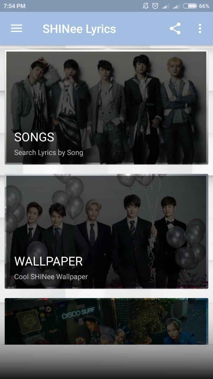 Shinee Lyrics For Android Apk Download Shinee Lyrics For Android Apk Download