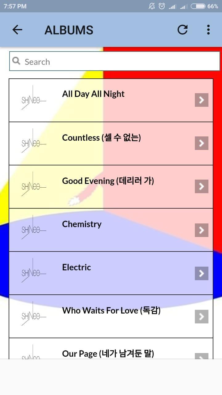 Shinee Lyrics For Android Apk Download Shinee Lyrics For Android Apk Download