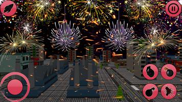 Fireworks Pyro Play Light 3D capture d'écran 1