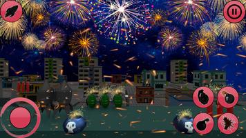 Fireworks Pyro Play Light 3D capture d'écran 2