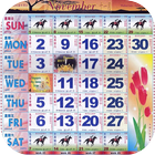 Singapore Calendar Horse 2021-icoon