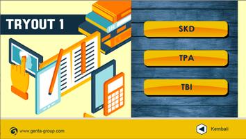 Simulasi SPMB PKN STAN syot layar 2