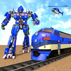 download Train Robot Car Transformation XAPK