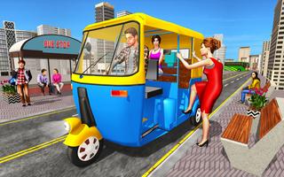 Tuk Tuk Auto Rickshaw Games Affiche