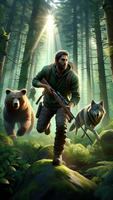 Wild Animals Hunt: Animal Game capture d'écran 1