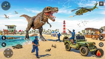 Angry Dinosaur Rampage Game تصوير الشاشة 2