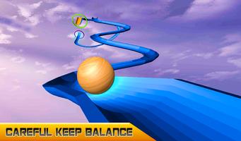 Équilibrer le monde la boule de roulement 3D capture d'écran 2