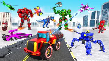 Robot War: Robot battle Games ảnh chụp màn hình 2