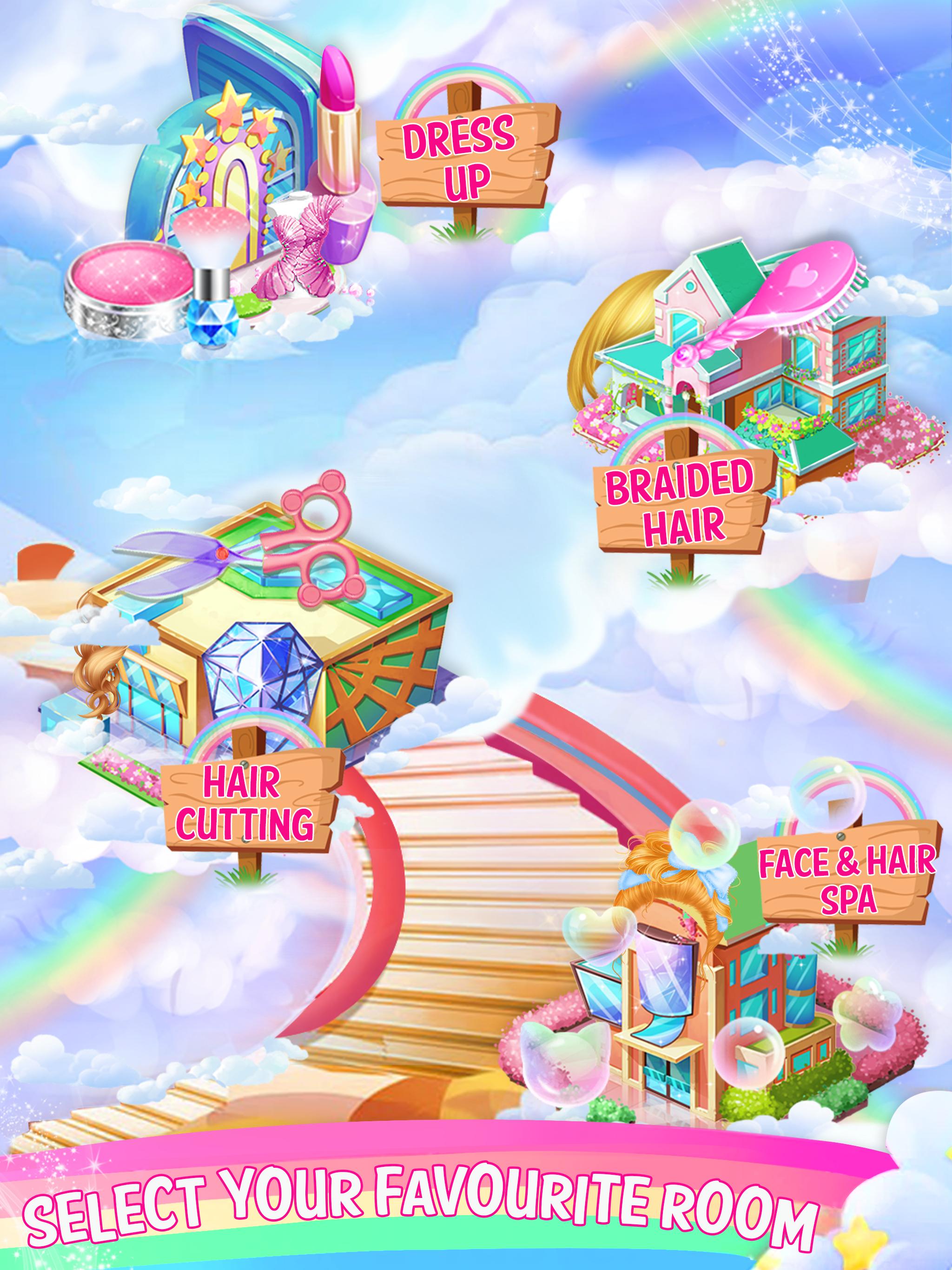 Rainbow Braided Hair Salon Hairstyle By Number For Android Apk
