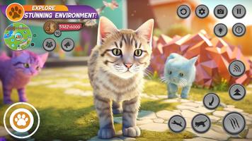 Jeux d'animaux : Jeux de chat Affiche