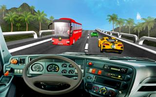 City Coach Bus Simulator Games Affiche