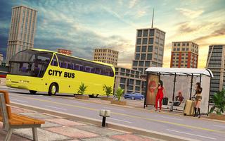 City Coach Bus Simulator Games تصوير الشاشة 1