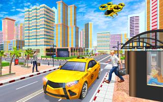 City Taxi Driving Simulator Affiche