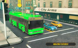 City Coach Bus Driving Simulator 2019 स्क्रीनशॉट 3