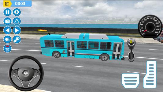 Bus Vehicle Driving Master 3D скриншот 5