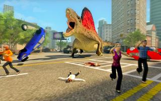 1 Schermata World Jurassic Rampage Dino City Attack Challenge