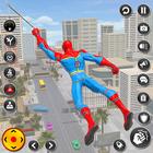 Herói da corda de aranha: jogo ícone