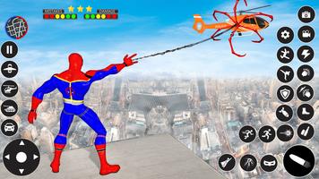 Spider rope hero: spider game screenshot 2