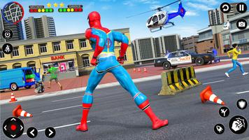 Spider rope hero: spider game screenshot 3