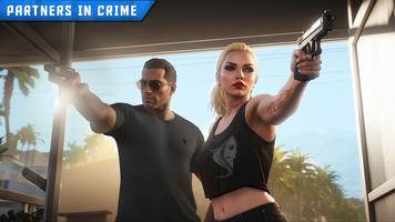 Gangster Mafia City Simulator Affiche