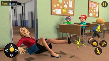 Hello Scary Crazy Teacher 3D - Baldi's Basics Game screenshot 3