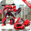 Real Red Rangers Robot Car Transformers guerre 20 APK