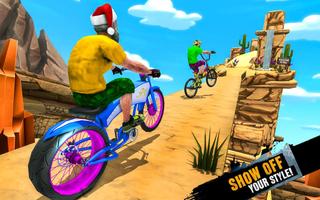 Supreme Stunt Bicycle BMX Race 2020-Freestyle Game Ekran Görüntüsü 1