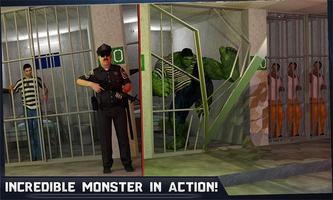 Incredible Monster Hero: Super Prison Action capture d'écran 1