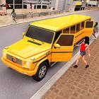 Limo Taxi Driving Simulator icône