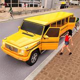 Limo Taxi Driving Simulator أيقونة