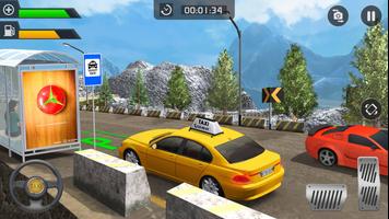Taxi Sim 2021 - Taxi Games 3D imagem de tela 1
