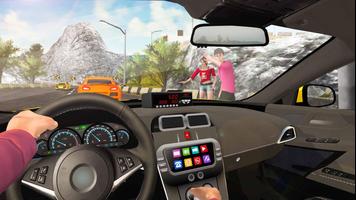 Taxi Sim 2021 - Taxi Games 3D syot layar 2