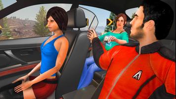 Taxi Sim 2021 - Taxi Games 3D imagem de tela 3