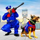 Police Dog Shopping Mall Crime أيقونة