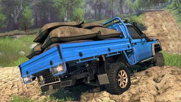 Pickup Truck Game Simulator 3D Affiche