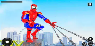 Flying Superhero: Spider Games