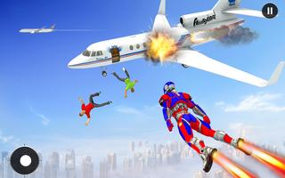 Flying Superhero: Spider Games Ekran Görüntüsü 3