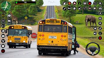 برنامه‌نما School Bus Simulator 3D عکس از صفحه
