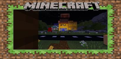 Neighbor mods Minecraft horror syot layar 1