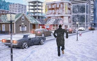 Winter City Shooter Gangster Mafia تصوير الشاشة 2