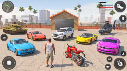 Descargar XAPK de Juegos de crimen de gran matón