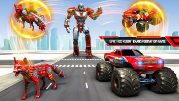 Wild Fox Robot War : Multi Robot Truck Robot Games screenshot 2