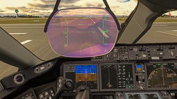 Airplane Flight Game Simulator اسکرین شاٹ 1