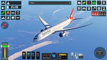 Airplane Flight Game Simulator اسکرین شاٹ 2